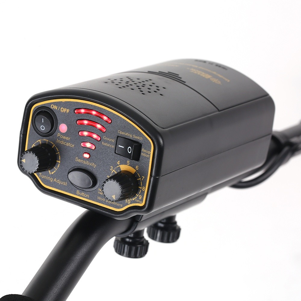 SMART SENSOR Professional Underground Metal Detector Lightweight High Sensitivity Ground Nugget Detector Gold Digger Treasure Hunter with Adjustable Sensitivity 100-240V