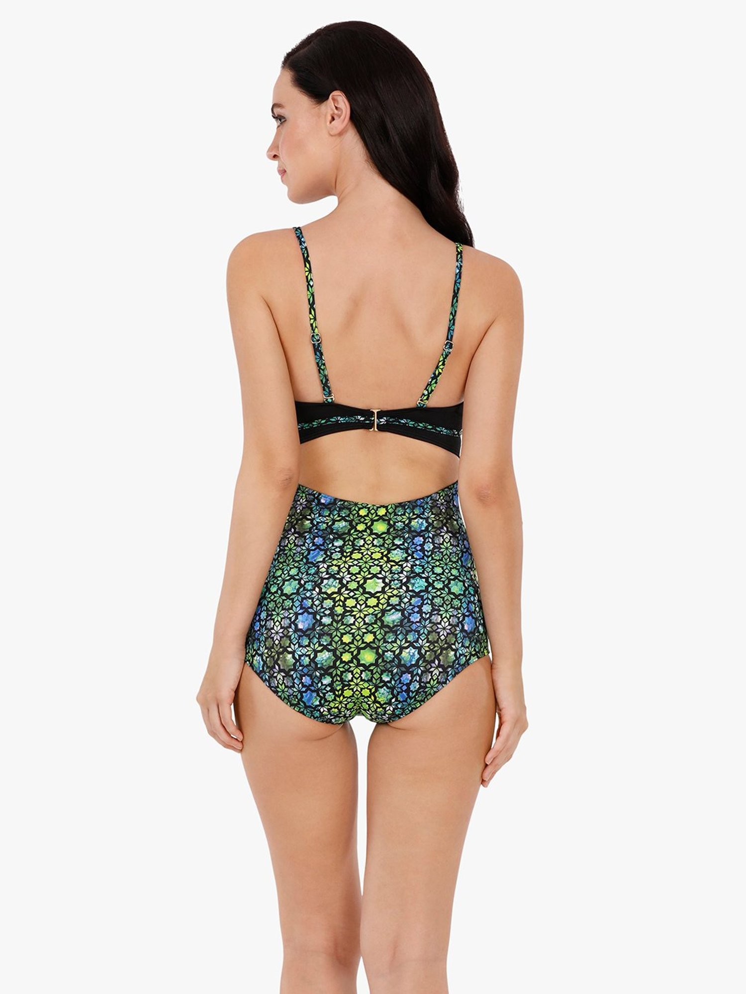 Amante Multicolor Printed Swimsuit