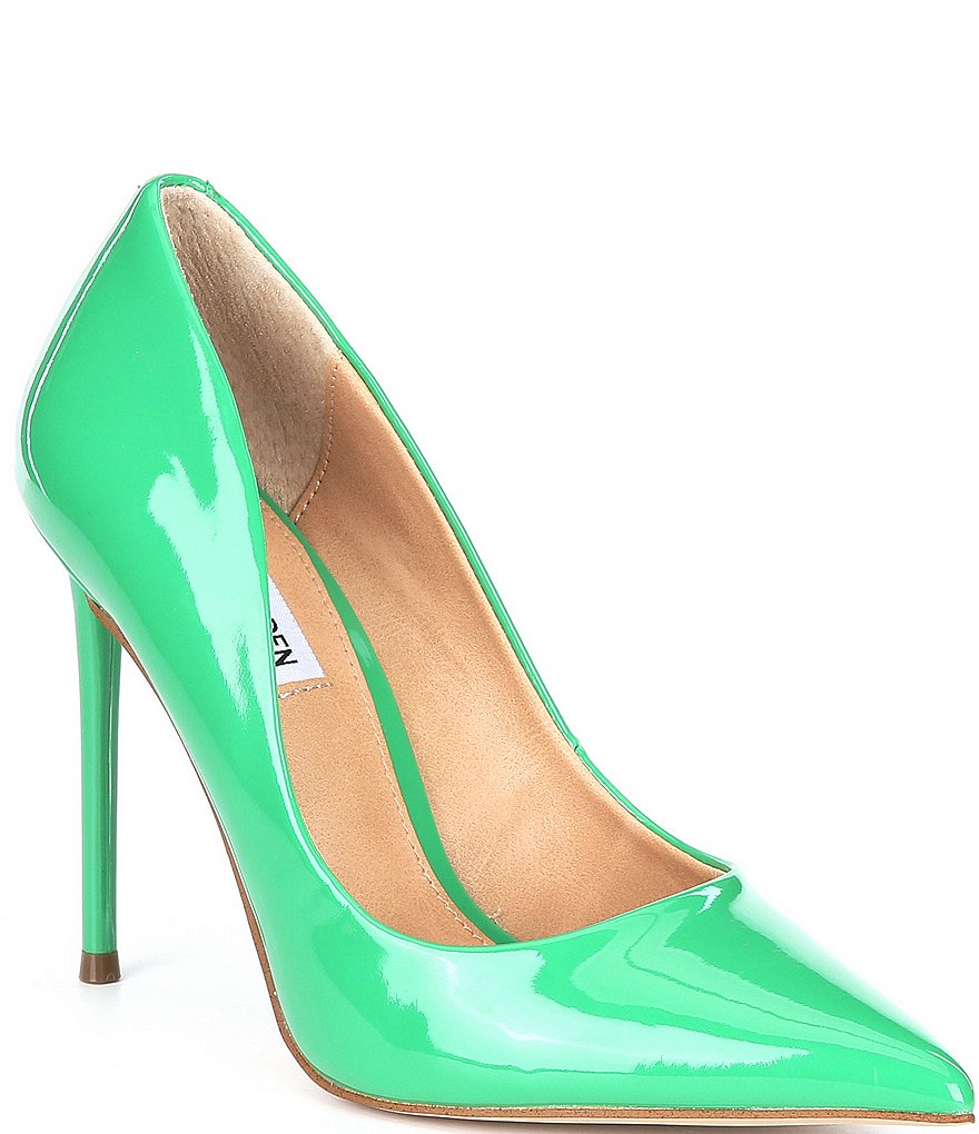 Steve Madden Vala Patent Pointed Toe Stiletto Pumps