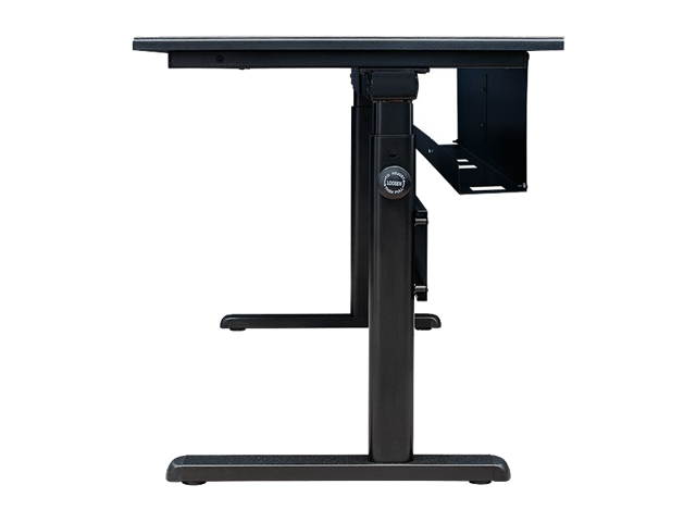 Thermaltake Tt Gaming Level 20 GT Battlestation Computer Gaming Desk Adjustable Heights Scratch Resistant Surface Full-sized Desk Mat Cable Management System GD-LBS-BRHANX-01