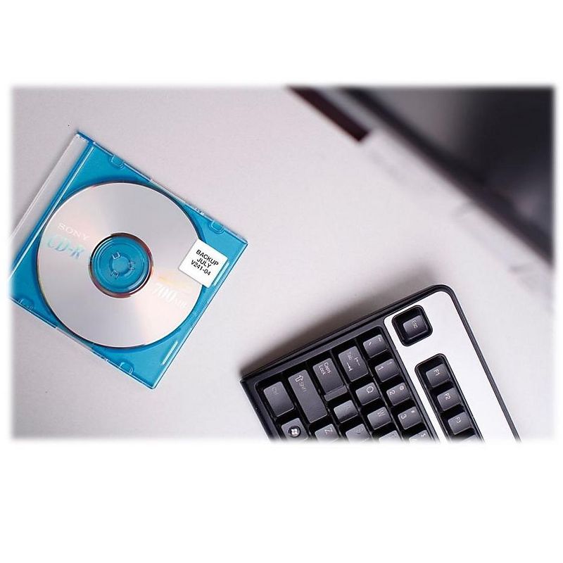 DYMO LabelWriter Multipurpose Labels 1 x 1 White 750 Labels/Roll 30332