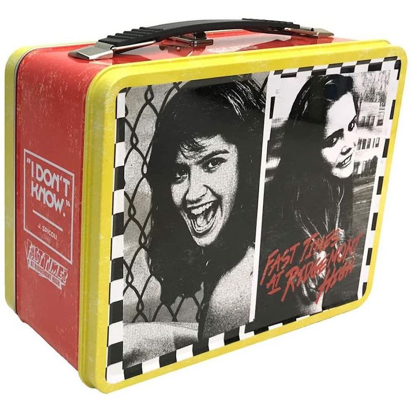 Factory Entertainment Fast Times at Ridgemont High 8.5 x 6.5 x 4 Inch Retro Style Tin Tote