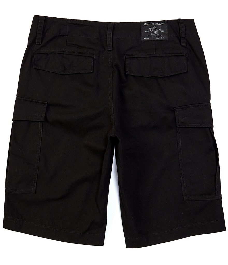 True Religion Slim-Fit Twill 13#double; Inseam Cargo Shorts