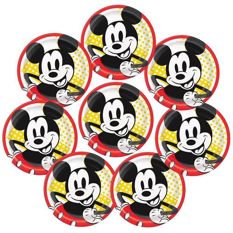 Mickey Mouse & Friends 9" 8ct Dinner Paper Plates
