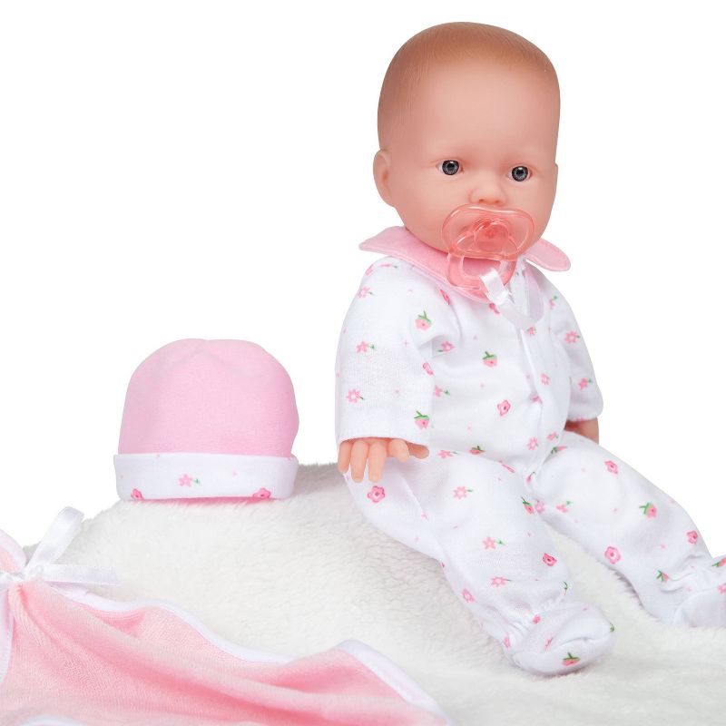 JC Toys La Baby 11" Soft Body Baby Doll - Pink