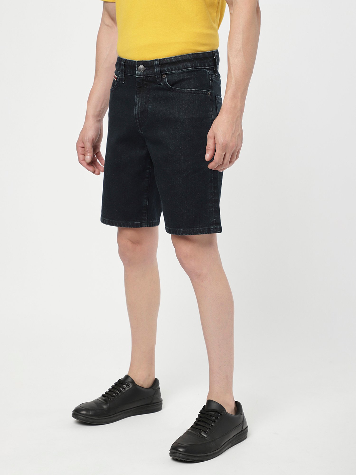 Passion Dark Blue Regular Fit Denim Shorts