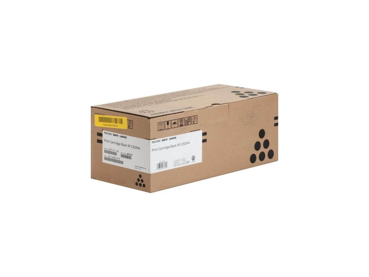 Ricoh SP C252HA Original Toner Cartridge Black