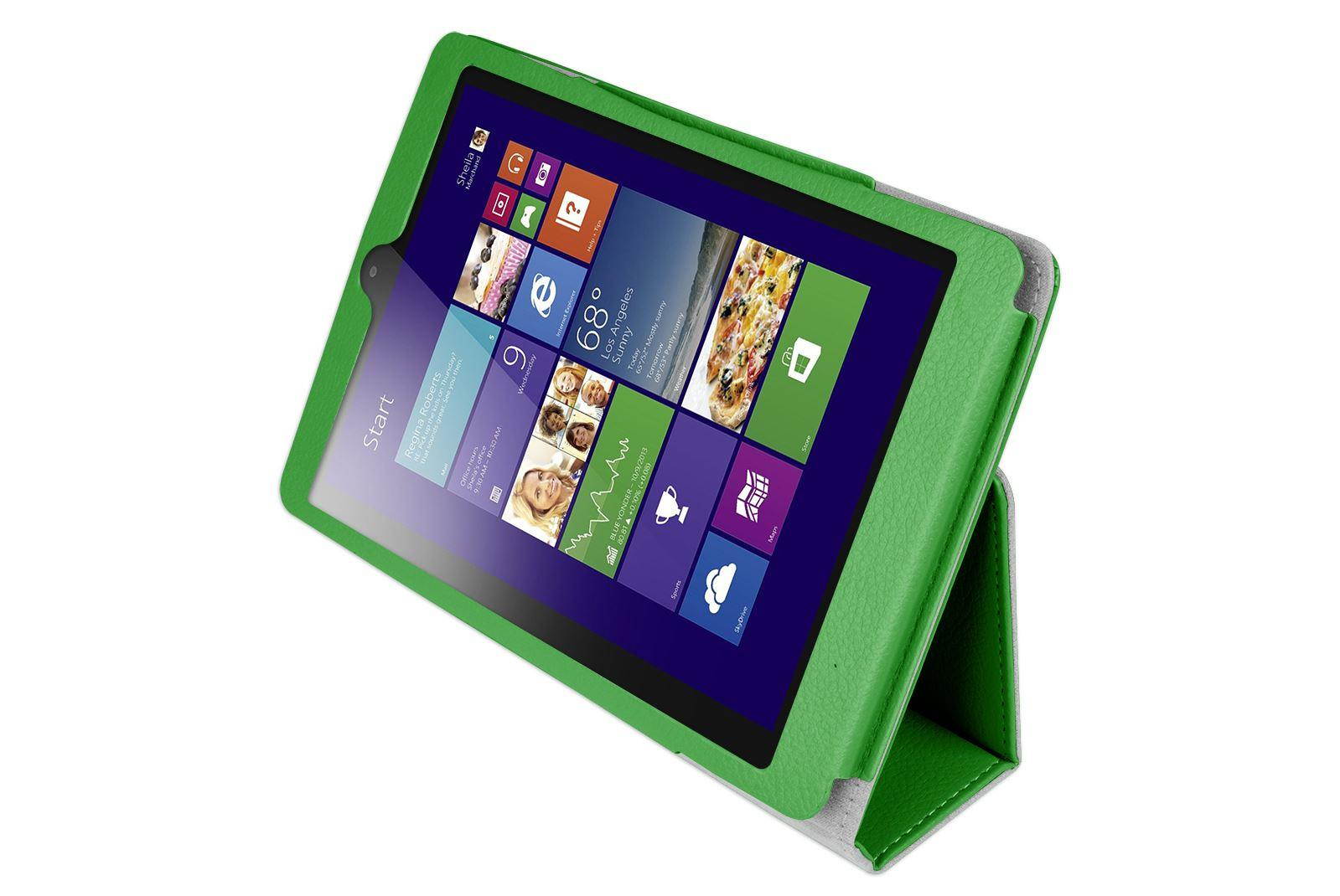 Hellfire Trading Magnetic PU Leather Case Cover for Lenovo MiiX 3 7.85" Tablet - Blue