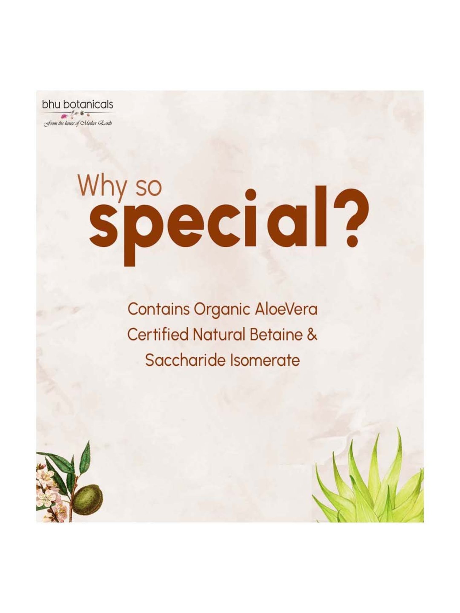 bhu botanicals Cream Cleanser - 100 ml