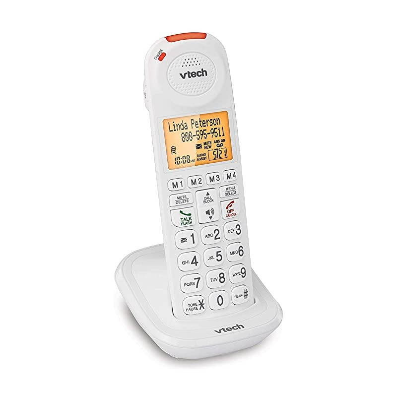 SN5107 Amplified Accessory Handset with Big Buttons Large Display for SN5127 SN5147 Senior Phone Systems Multi