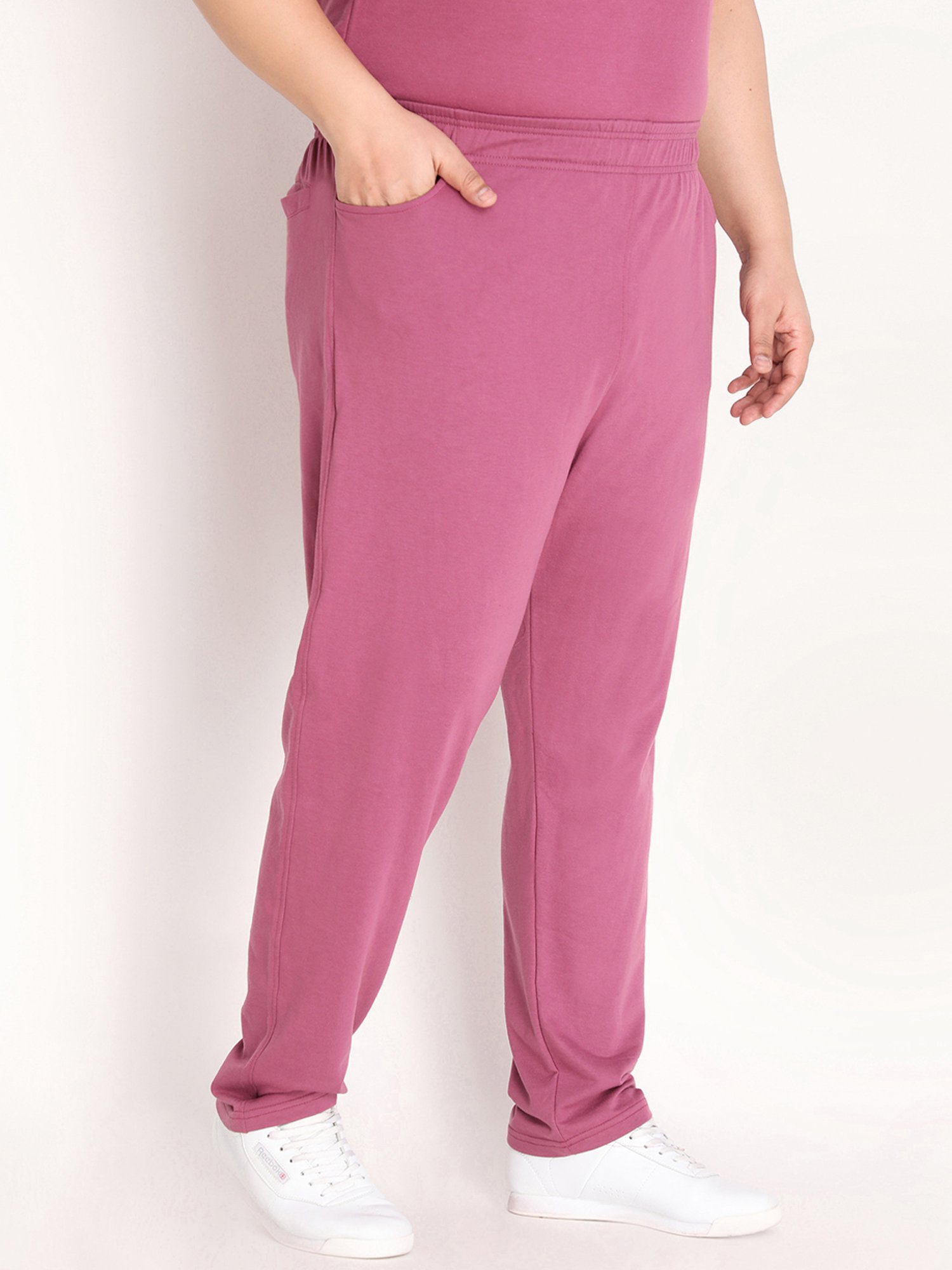 Chkokko Onion Cotton Relaxed Fit Trackpants