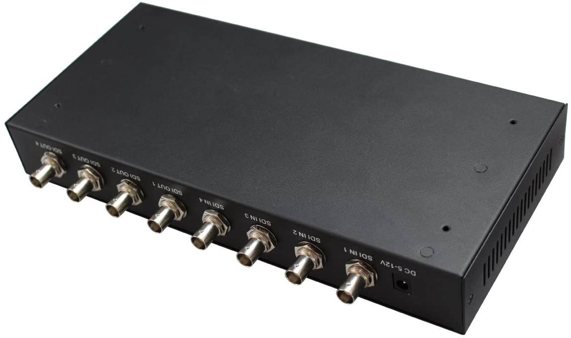 4x4 Sdi Matrix Switcher Supports HD-SDI, SD-SDI and 3G-SDI Signals (4 Input, 4 outputs)