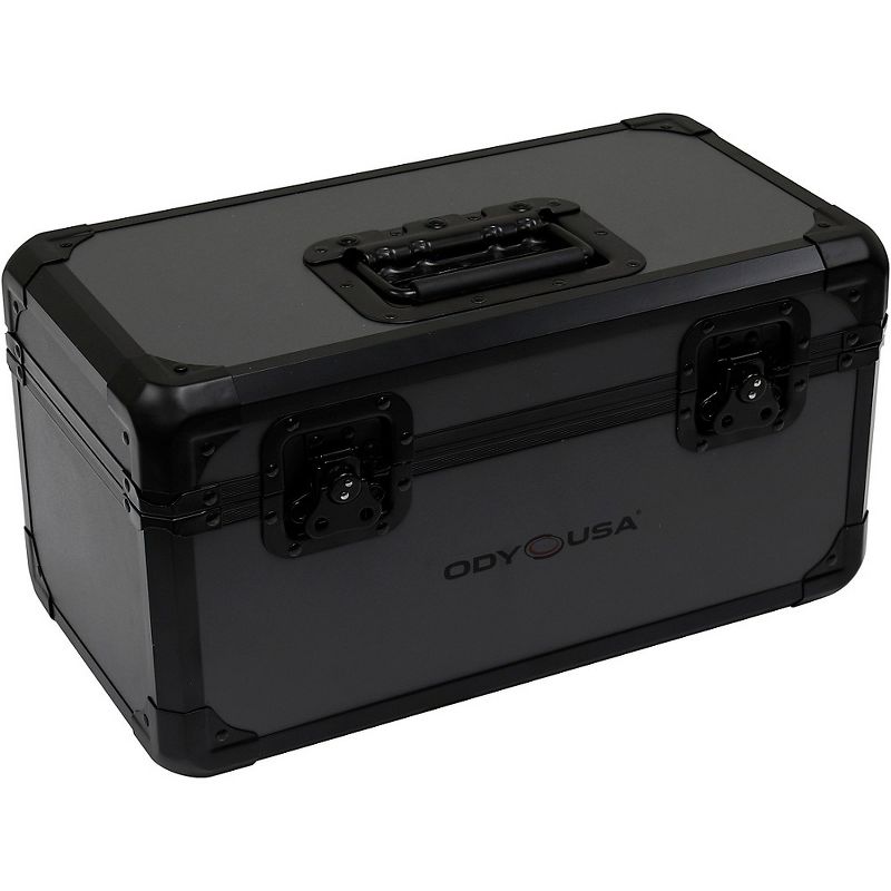 Odyssey K45120BLG Black Krom on Gray Record/Utility Case Holds 120 7" Records