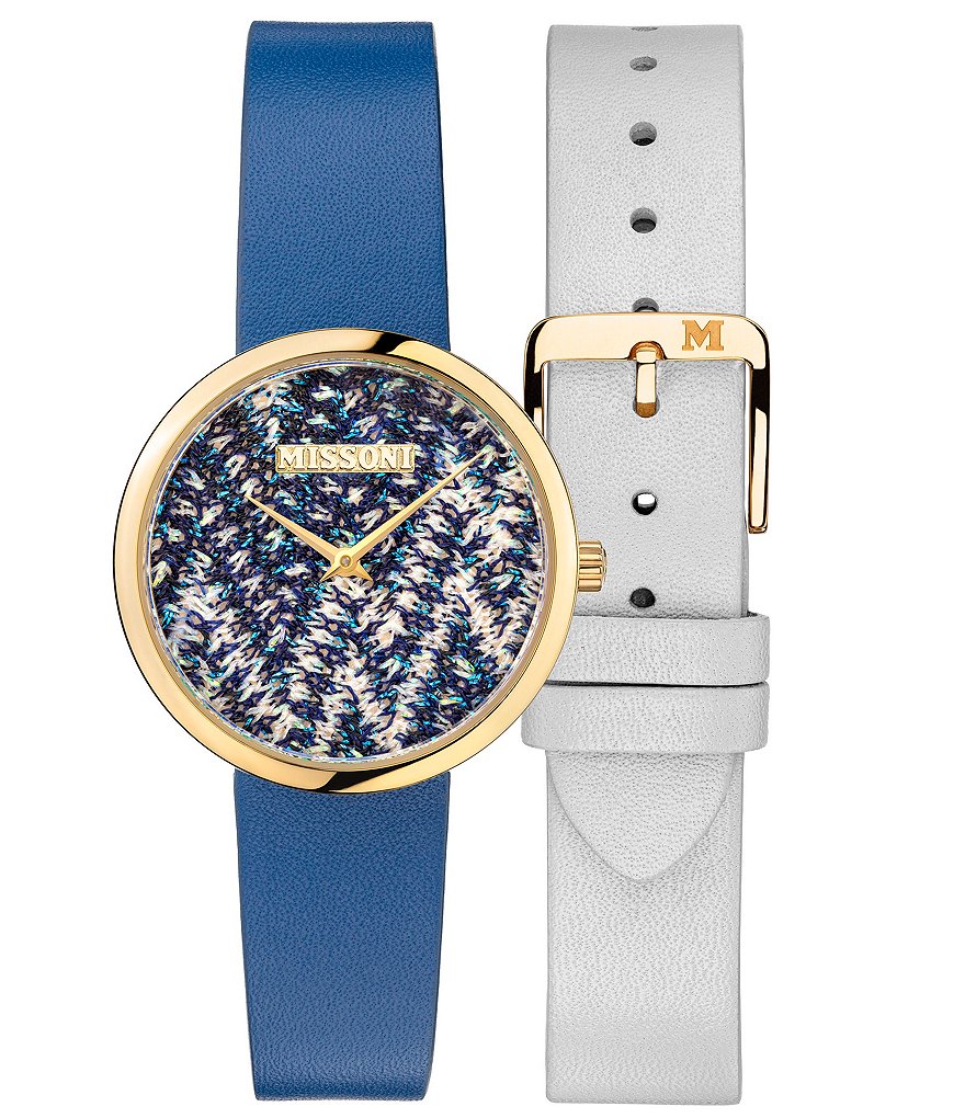 Missoni M1 Stainless Steel Watch Box Set