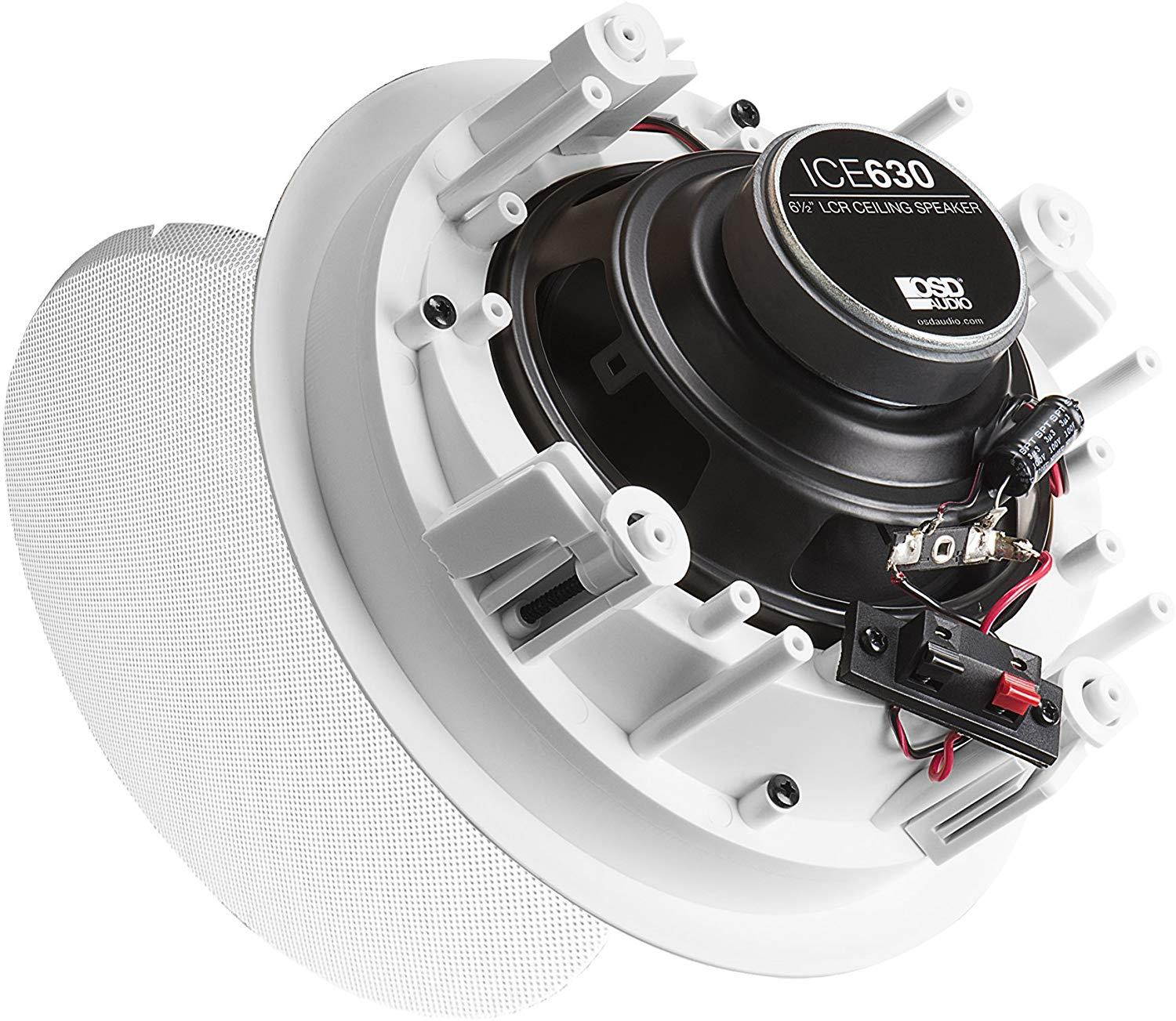 OSD 6.5  Angled Ceiling Audio Speaker - LCR Sound, Dolby Atmos Ready - ICE630