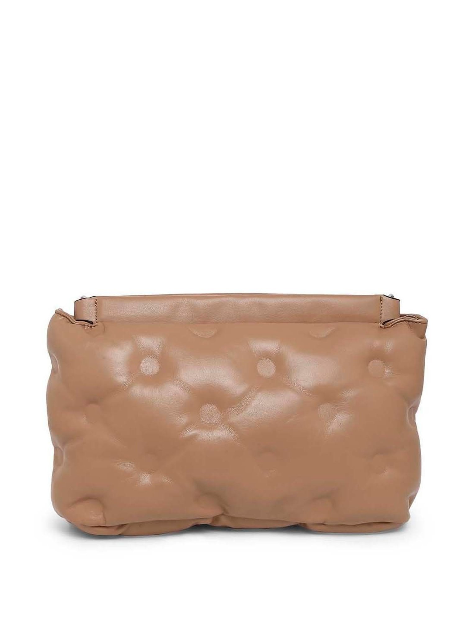 Marina Galanti Brown Textured Medium Sling Handbag