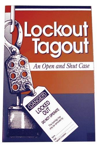 NMC HB13-HANDBOOK, LOCKOUT TAGOUT AN OPEN AND SHUT CASE, 10/PK (PAK OF 10)