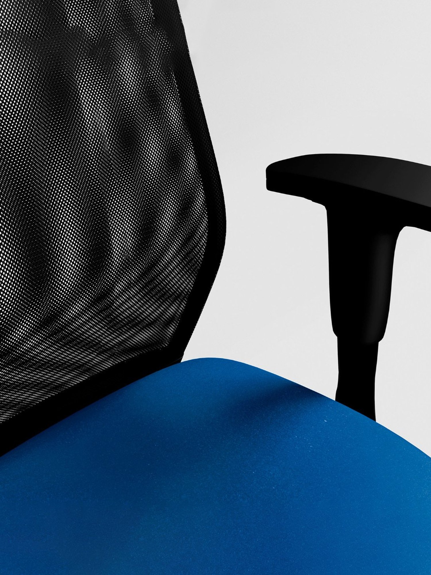 Godrej Interio Poise Black & Blue Mild Steel Study Chair