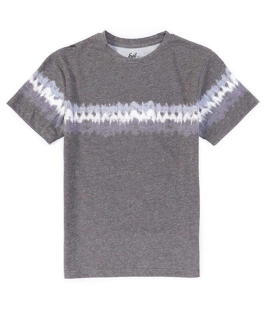 First Wave Big Boys 8-20 Short-Sleeve Tie Dye Stripe Tee