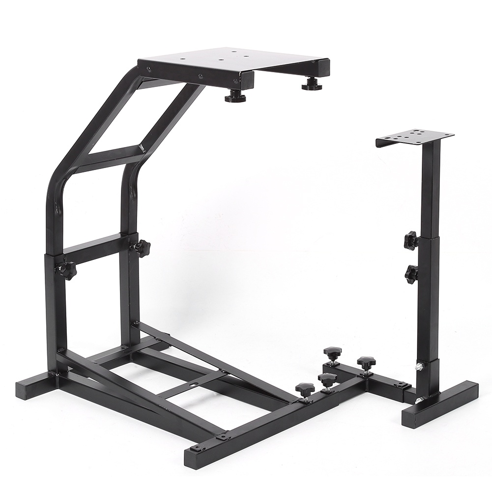 Steel Racing Game Simulator Steering Wheel Stand Accessory Black for Logitech G25 G27 G29 G920