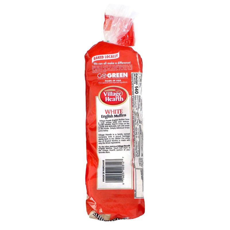 Village Hearth English Muffins - 6ct/12oz