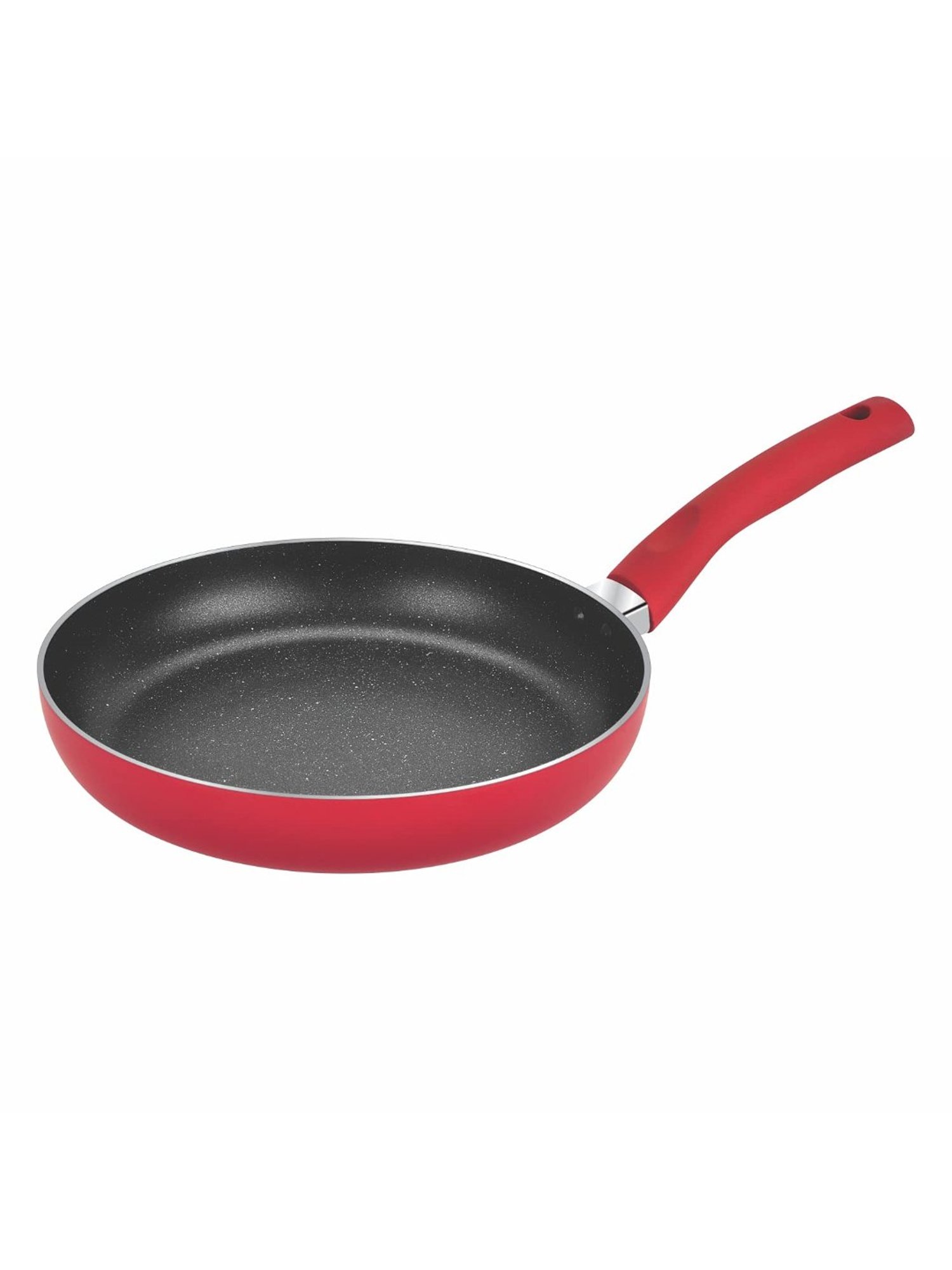 Bergner Ribera Red Non Stick Aluminium Induction Base Cookware Set of - 4 (2.6L)