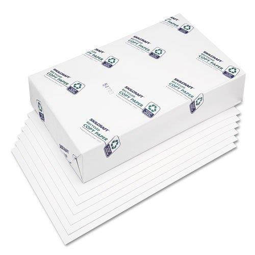 SKILCRAFT 7530-01-033-8891 Recycled Multi-Purpose Xerographic Paper with 3-Hole Punch, 8-1/2 x 11 Inch, White