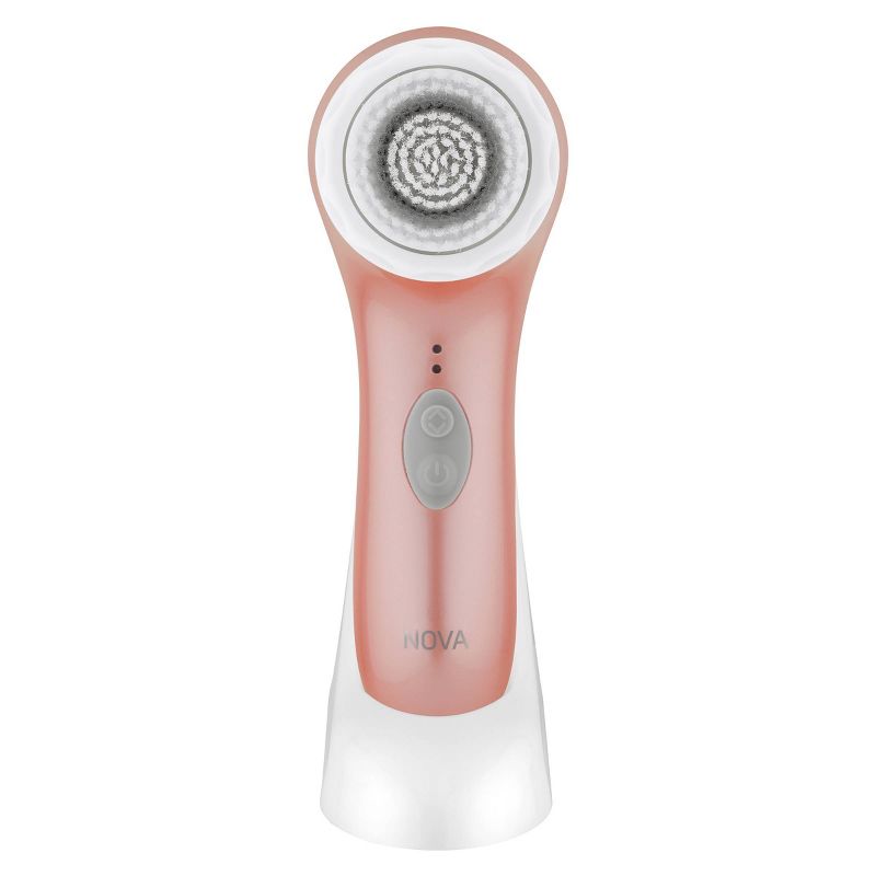 Spa Sciences Nova Sonic Cleansing Brush with Patented Antimicrobial Brush Bristles - Limited Edition Rose Gold