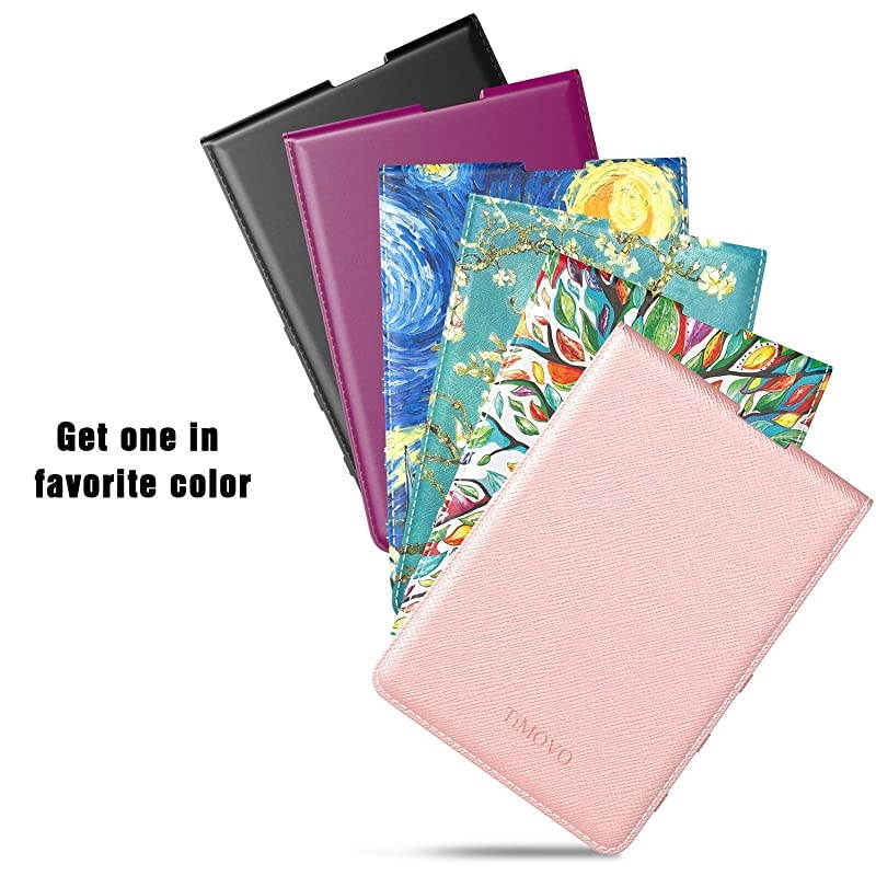 Case Compatible for Kindle Paperwhite E-Reader (10th Generation, 2018 Release) - Vertical Multi-Viewing Flip Stand Cover with Auto Sleep/Wake Fit  Kindle Paperwhite, Red