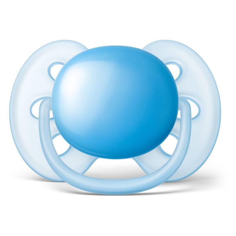 Philips Avent Ultra Soft Pacifier 6-18m - Blue/Teal - 4pk