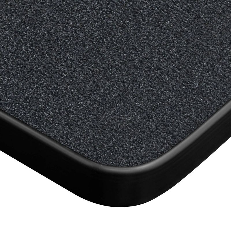 60" Via Training Dining Table Carbon/Gray - Regency