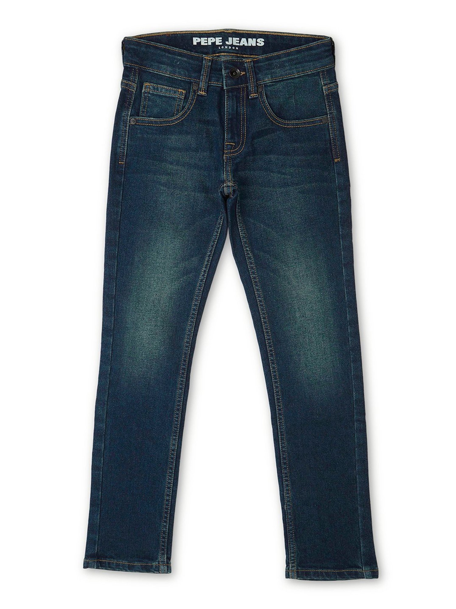 Palm Tree Boys Grey Washed Jeans