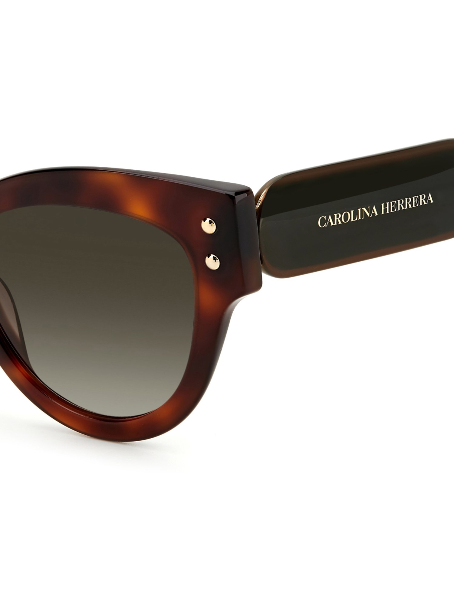 CAROLINA HERRERA 20497305L54HA Grey Cat Eye Sunglasses