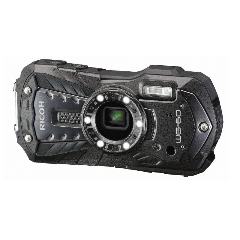 Ricoh WG-60 Digital Camera (Black)