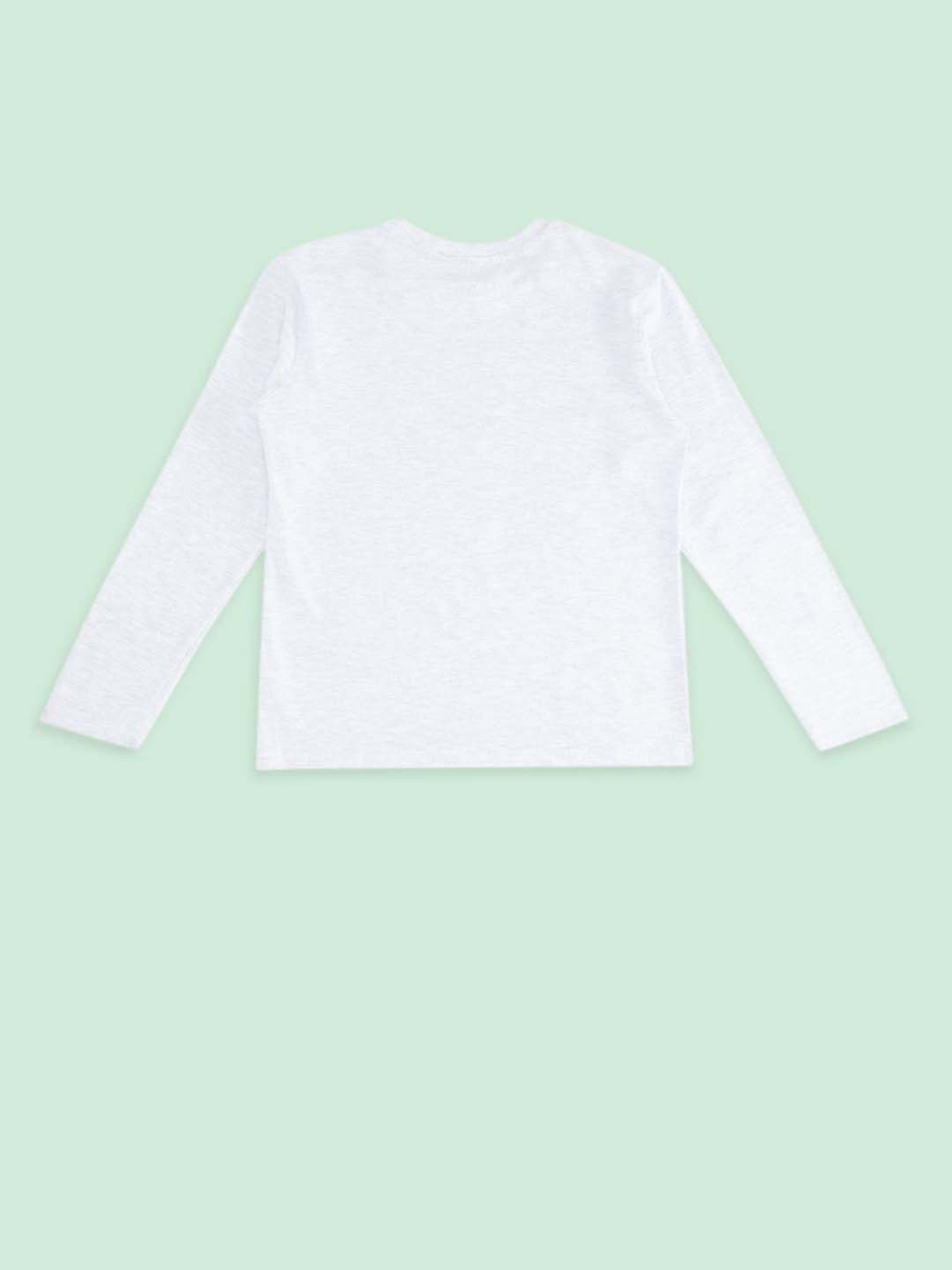 Pantaloons Baby Kids Multicolor Cotton Printed Full Sleeves T-Shirt