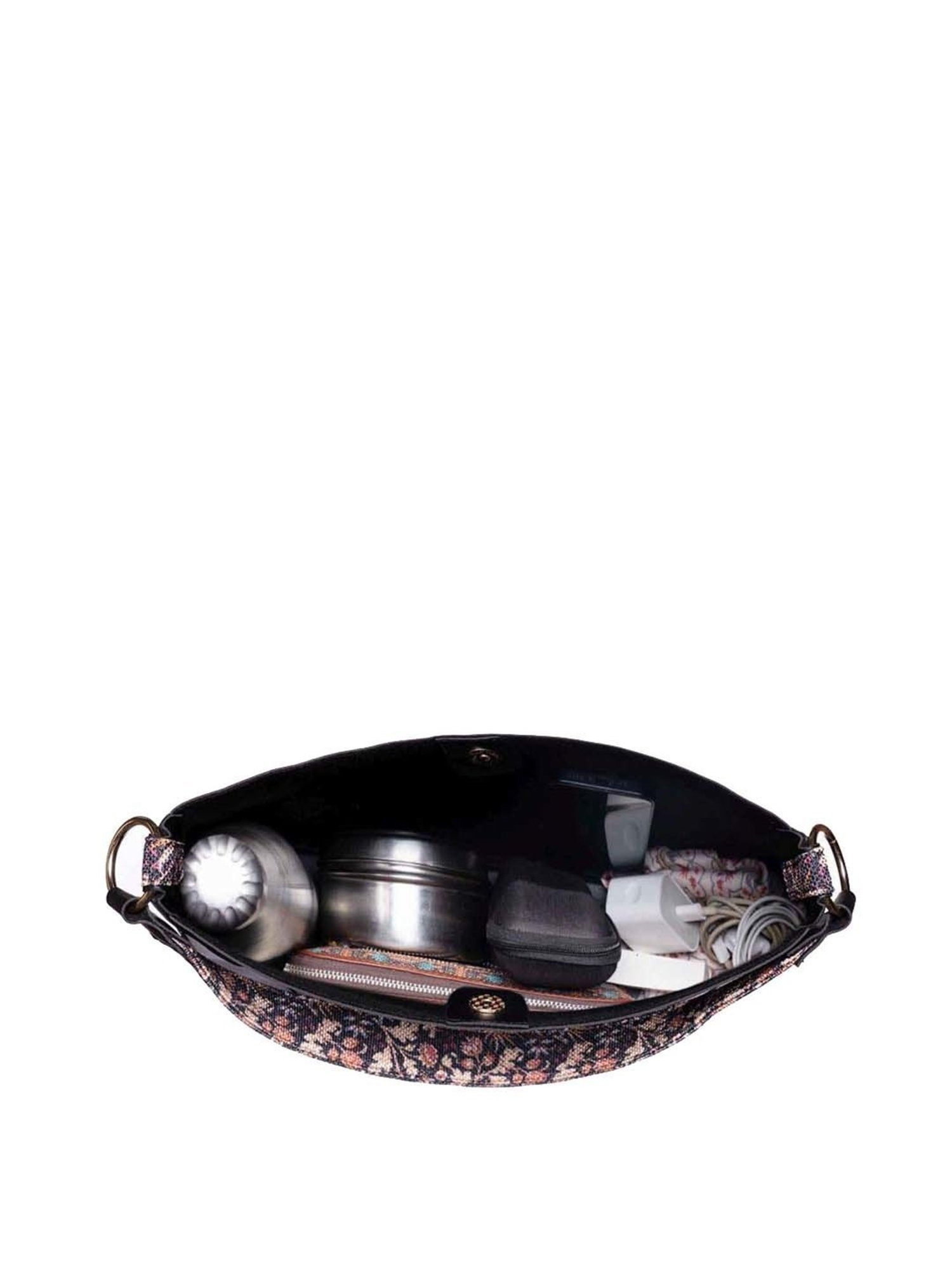 ZOUK Multicolor Printed Large Tote Handbag