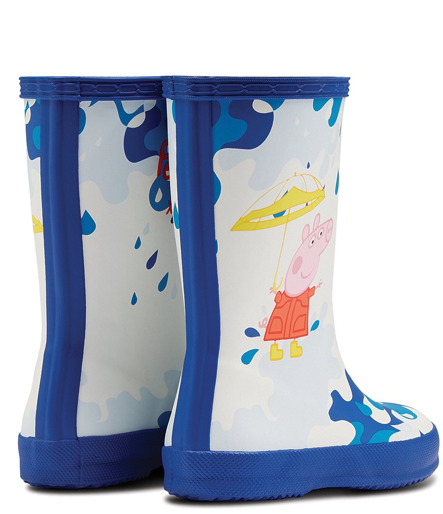 Hunter Kid's First Peppa Pig Muddy Puddle Rain Boots (Youth)