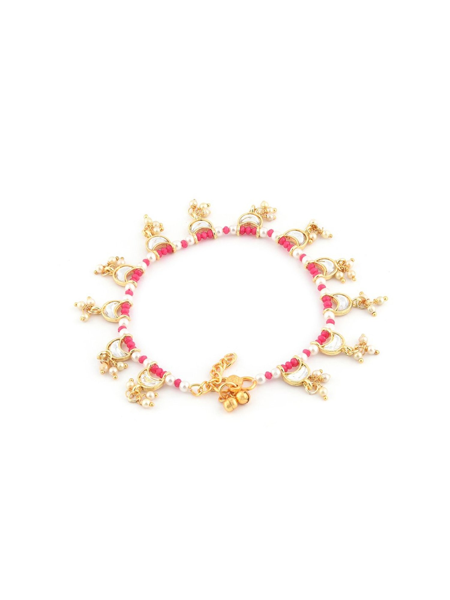 Teejh Roma Coin Silver Oxidized Ghungroo Anklets