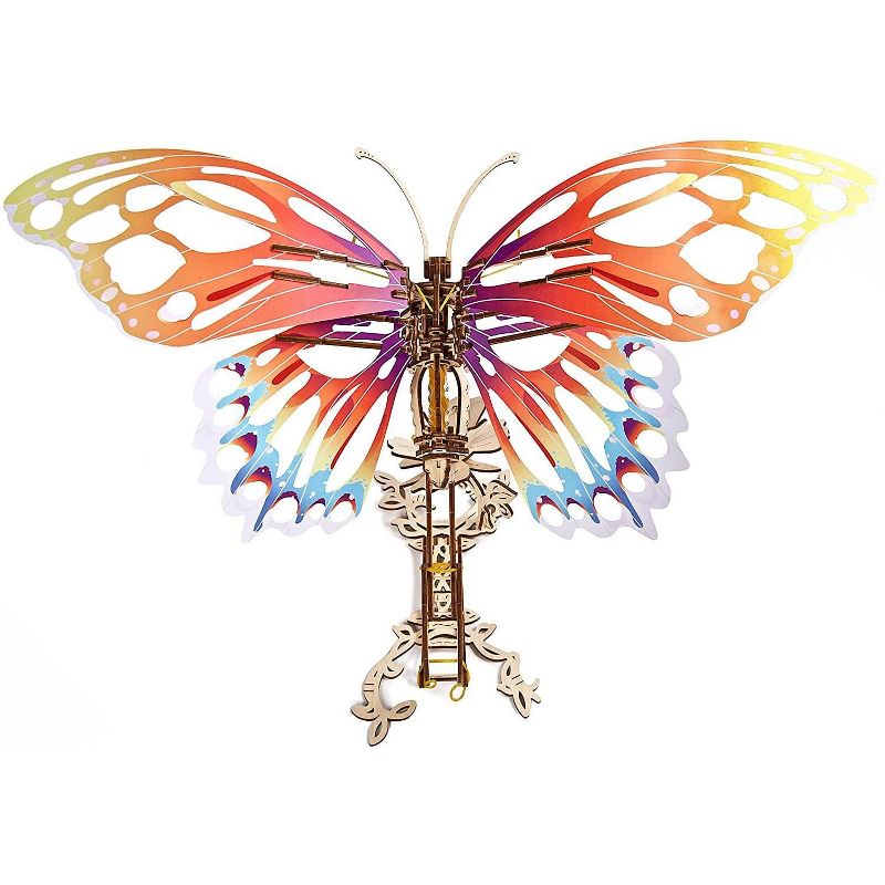 UGears Models UGears Mechanical Models 3D Wooden Puzzle | Butterfly