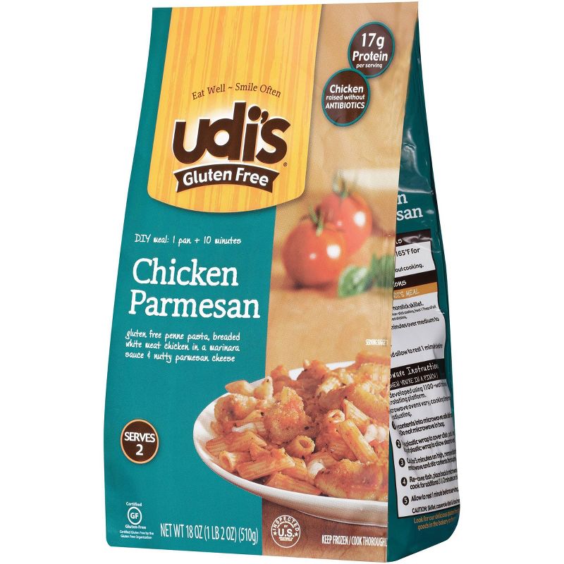 Udi's Gluten Free Frozen Chicken Parmesan - 18oz