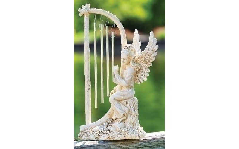 Home & Garden 12.0" Dragonfly Hanging Moblie Bells Beads Yard Decor Amscan  -  Bells And Wind Chimes