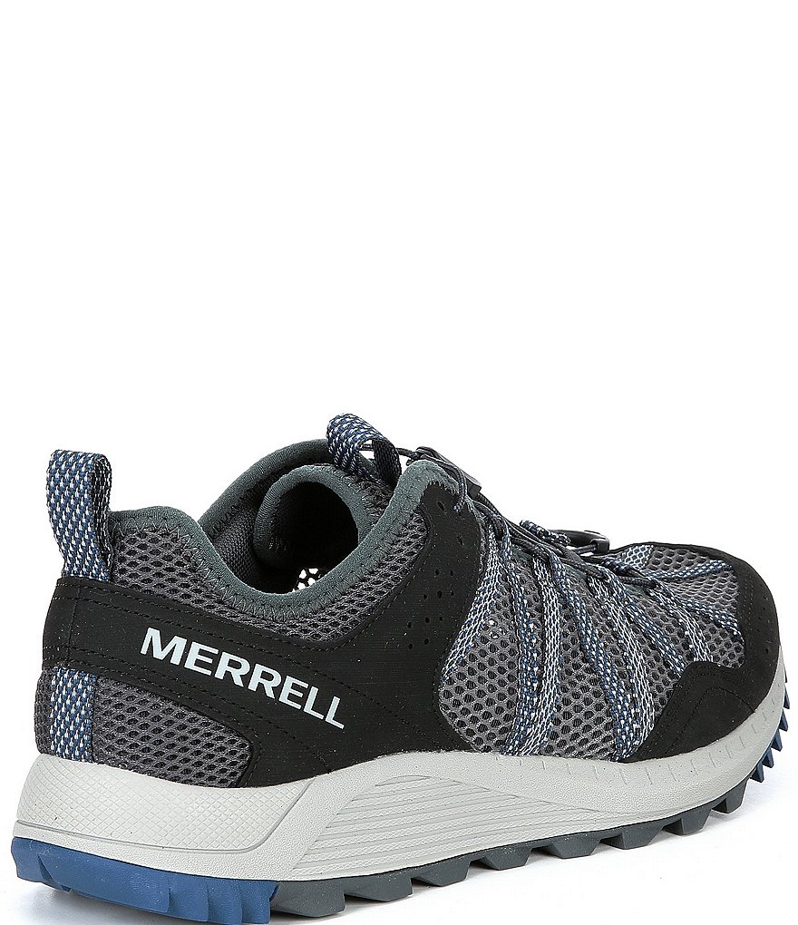 Merrell Men's Wildwood Aerosport Leather Mesh Hiking Shoes