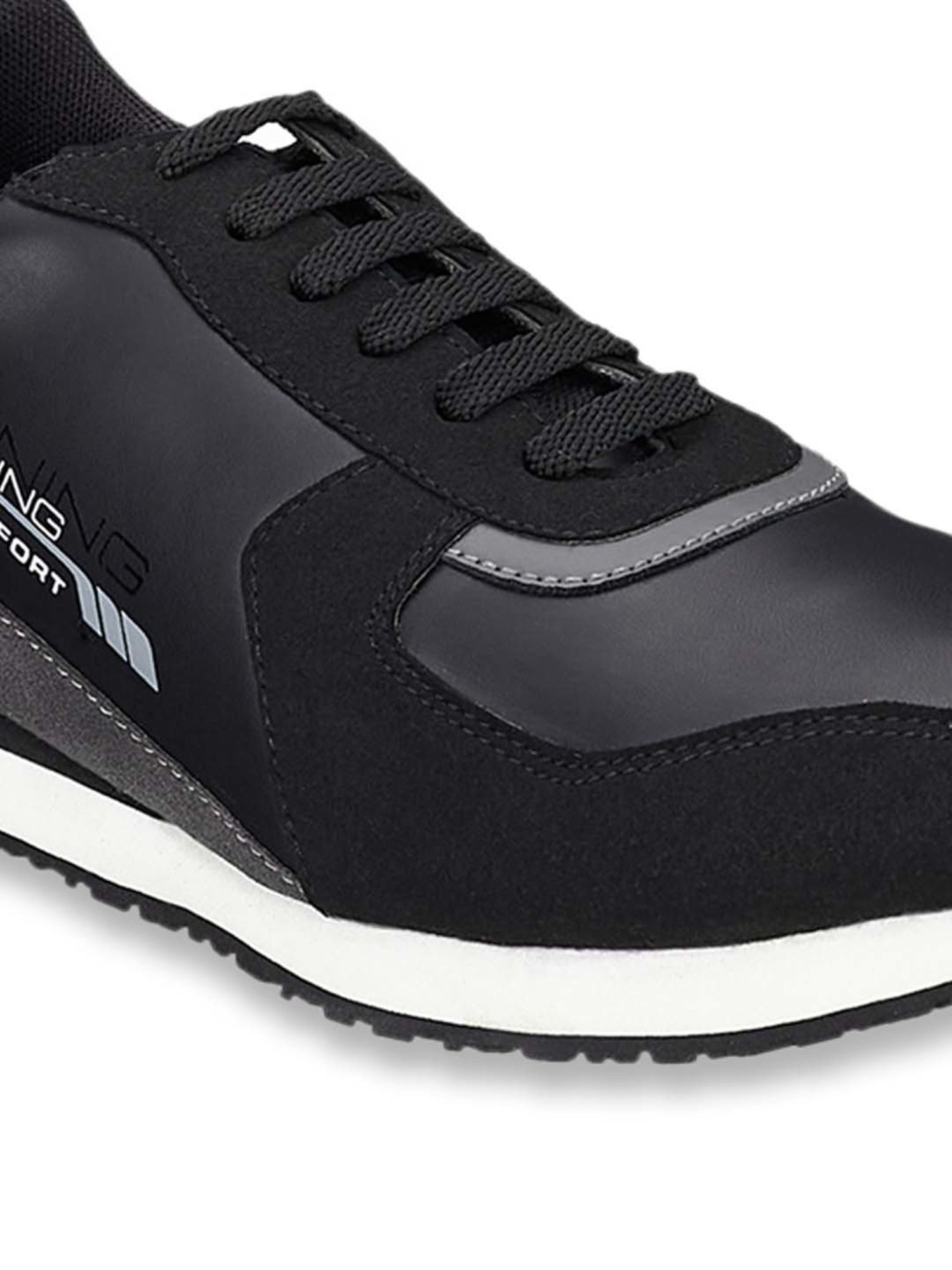 Duke Men's Black Casual Sneakers