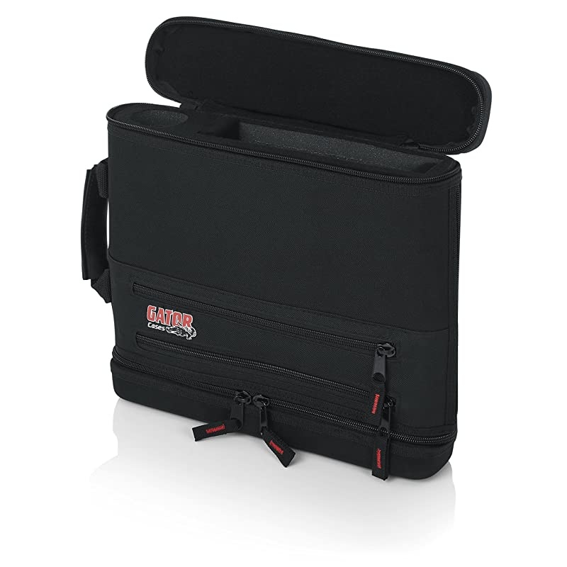 Cases Slim EVA Carry Case for Single Wireless Microphone System Livein Style Holds Reciever Body Pack and Microphone with Antenna Access GM1WEVAA
