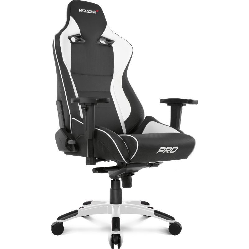 AKRacing Masters Series Pro Luxury XL Gaming Chair, White (AK-PRO-WT)