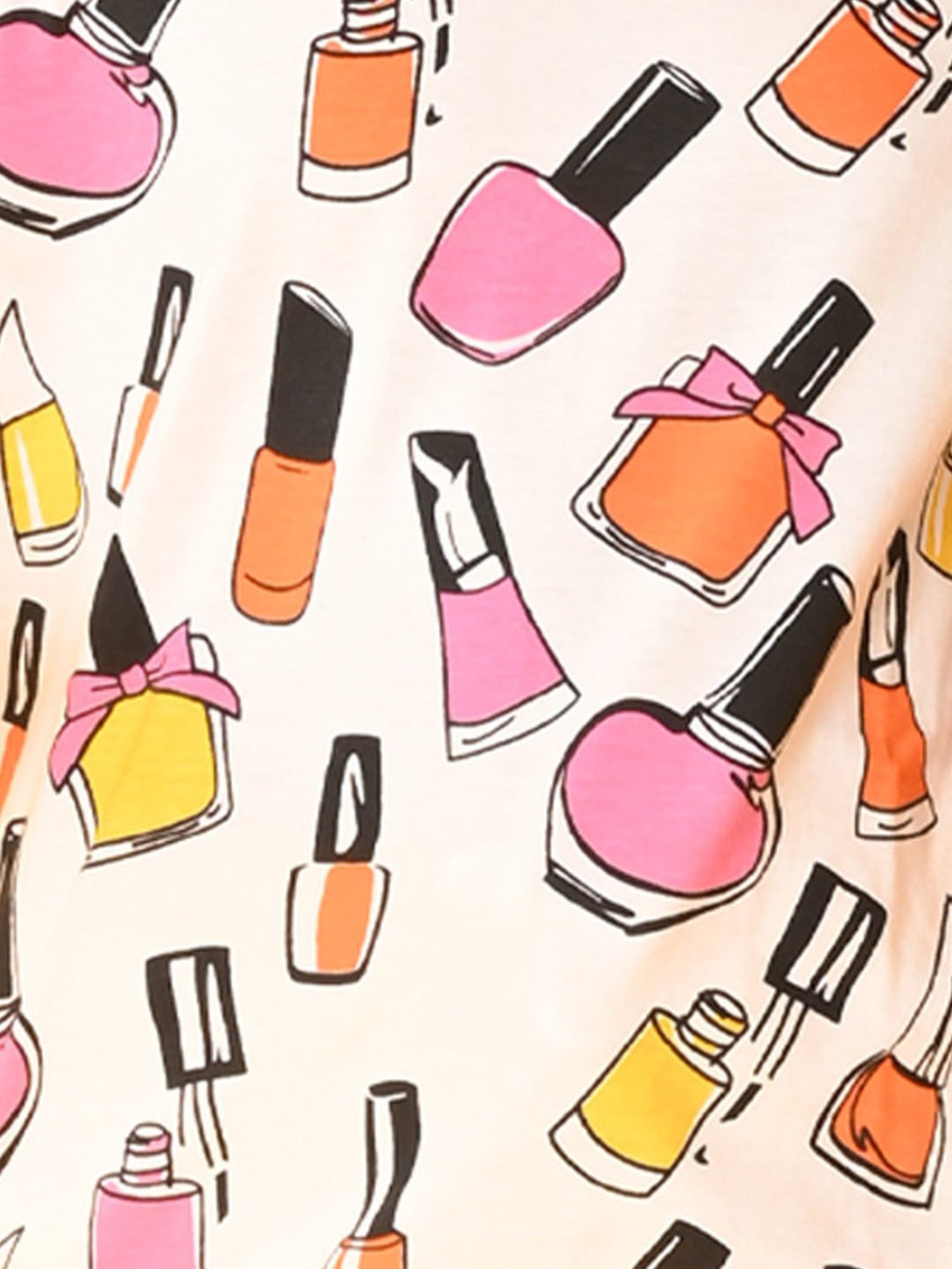 Anthrilo Kids White & Green Cotton Printed T-Shirt Set