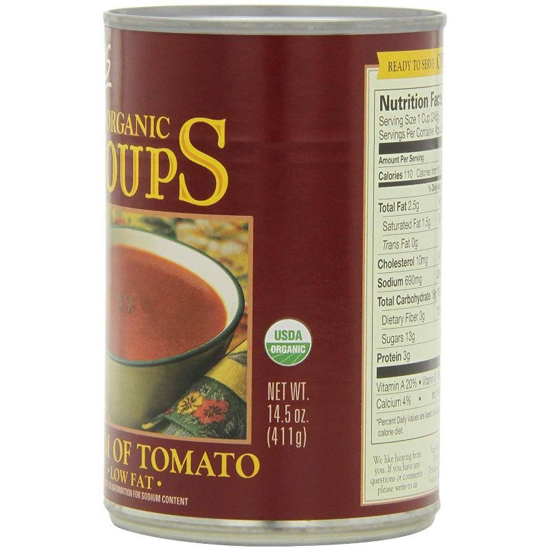 Amy's Organic Low Fat Cream of Tomato Soup - 14.5oz