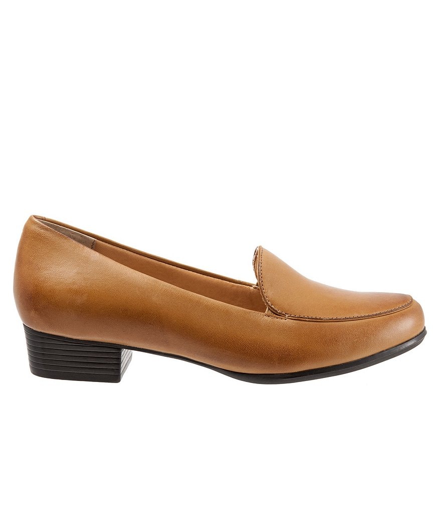 Trotters Monarch Slip-On Block Heel Loafers
