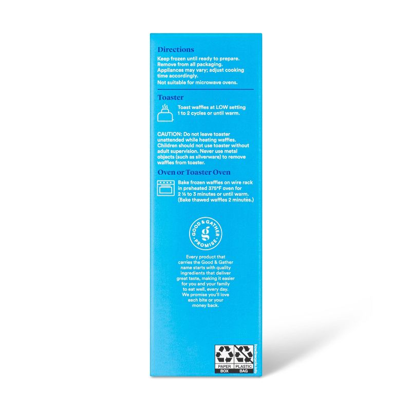Frozen Buttermilk Waffles - 12.3oz/10pk - Good & Gather™