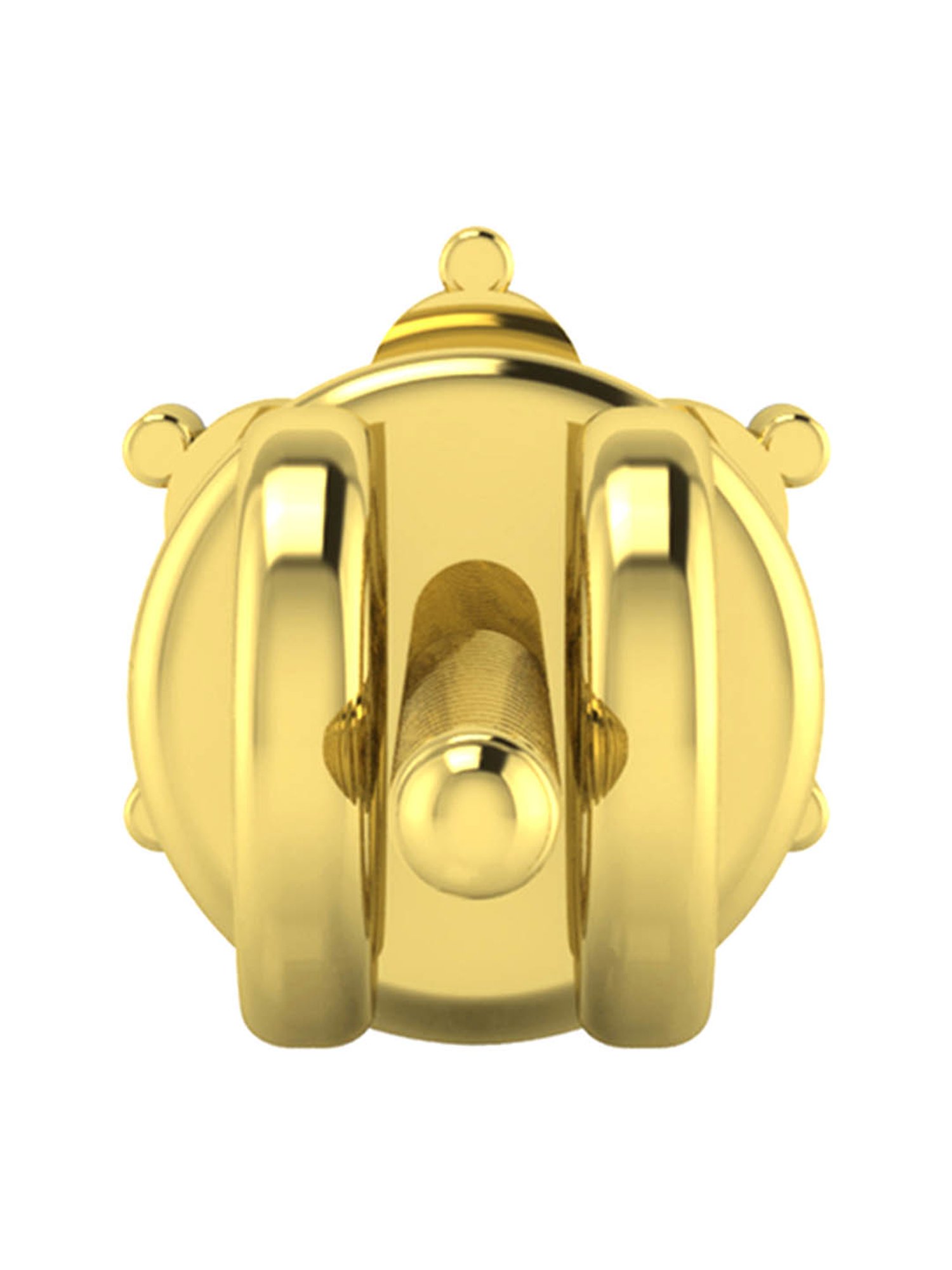 Waman Hari Pethe Jewellers 18k Gold & Diamond Earrings